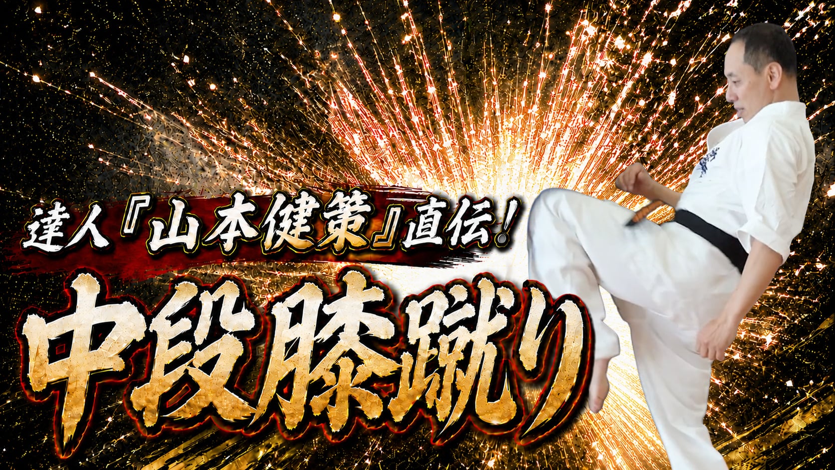 A Master's Ultimate Technique 「Kensaku Yamamoto ① Chudan-hizageri」