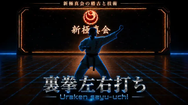 【基本】裏拳左右打ち Uraken-Sayuuchi