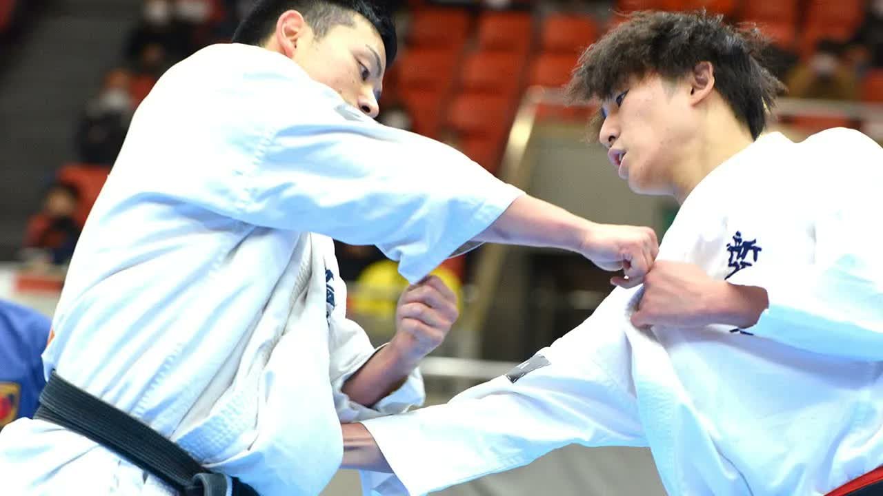 【新極真会】第53回全日本大会　第1回戦　大橋vs江口　SHINKYOKUSHINKAI KARATE