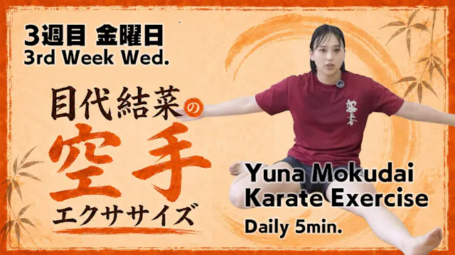 Karate Exercise [Week 3, Day5]