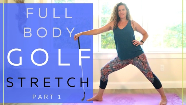 28min Full Body Golf Yoga (Standing Stretches)