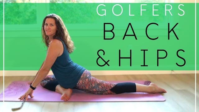 11min Hips & Back Yoga for Golfers 