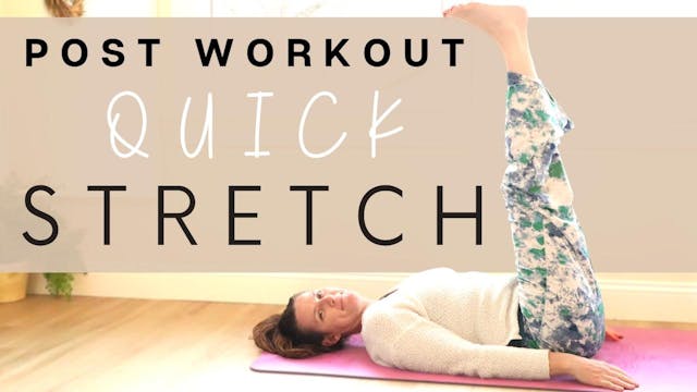 Post Workout Stretch 