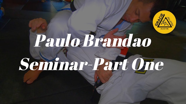 Paulo Brandao Seminar 1of3