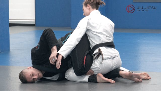 Knee bar from half guard 4of7