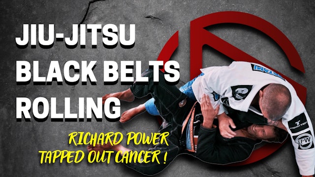 Jiu Jitsu Black Belts Rolling
