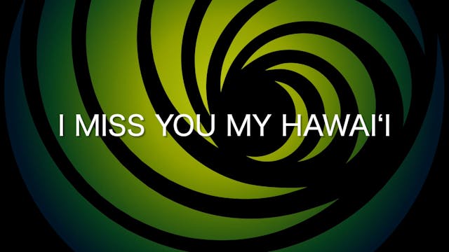 I miss you hawaii　レッスン