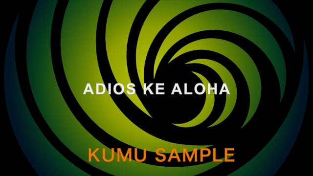 ADIOS KE ALOHA 振付サンプル