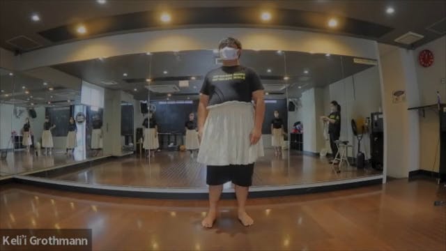 colors of the wind 振り付けレッスン