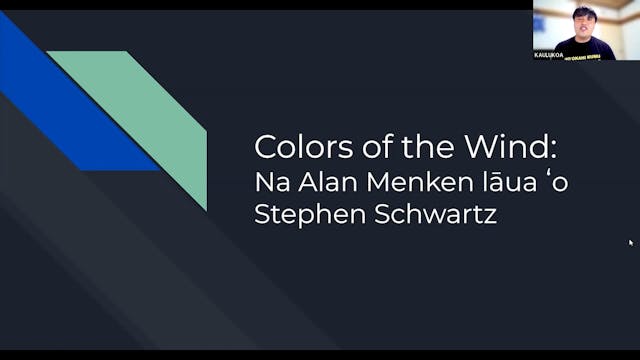 Colors of the Wind 歌詞訳解説