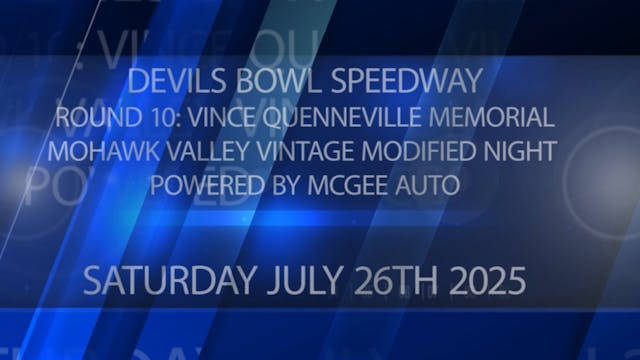 (7/26/25) Vince Quennevile Memorial @...