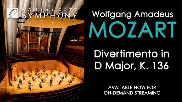 Mozart Divertimento in D Major