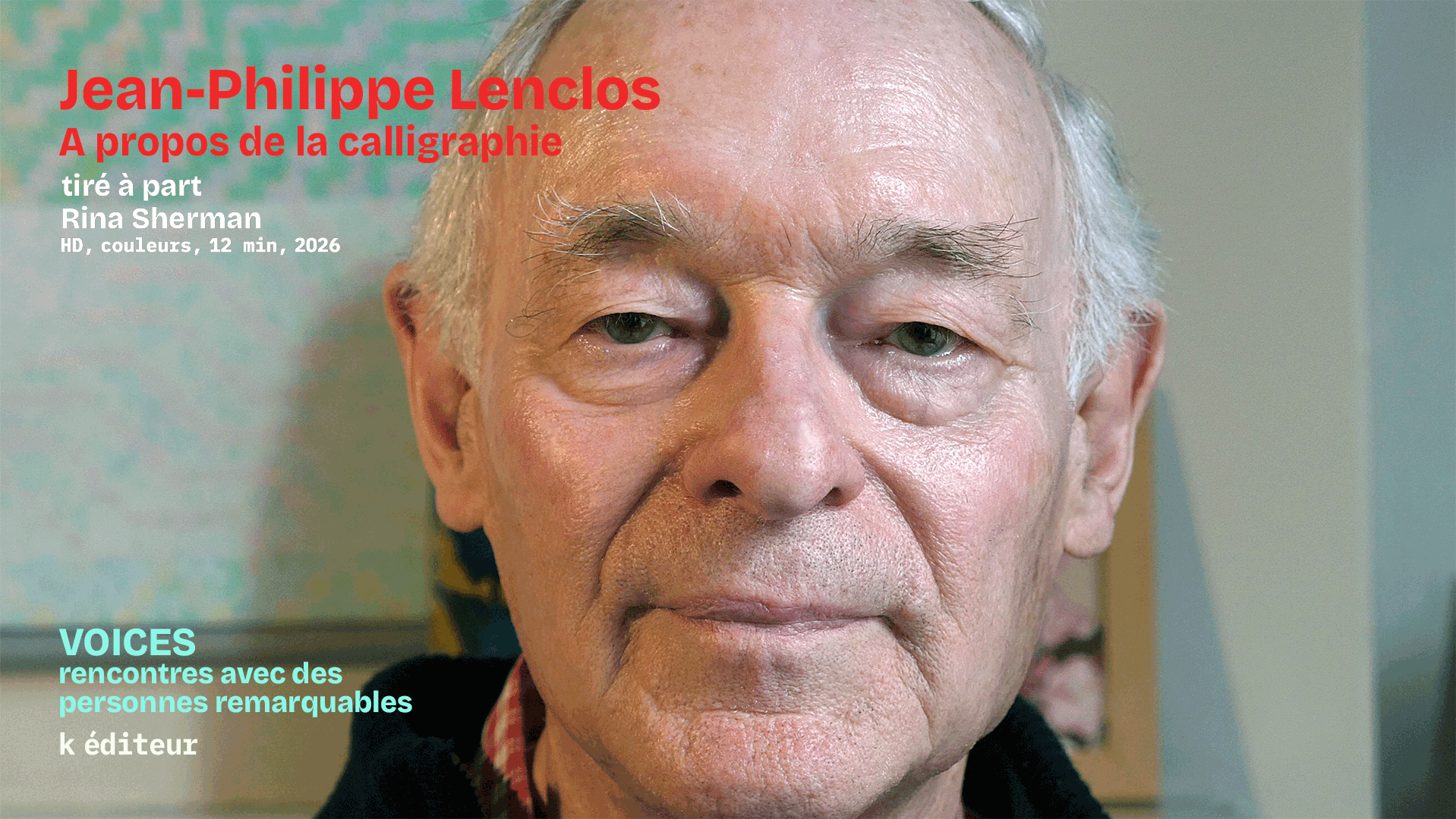 Jean-Philippe Lenclos – tiré à part / Rina Sherman
