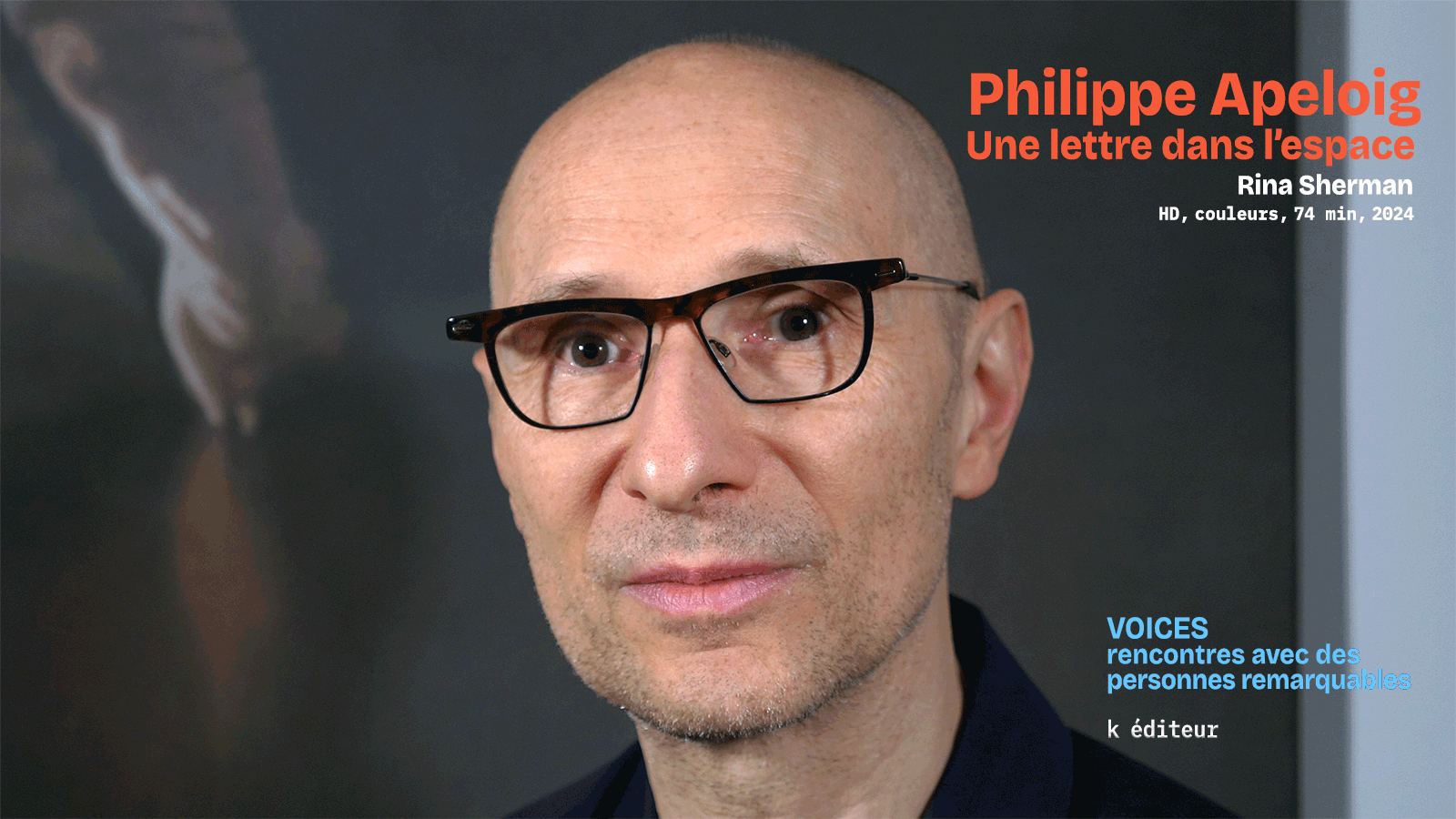 Philippe Apeloig, une lettre dans l’espace