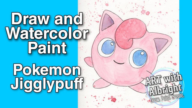 Paint ~ Watercolor Jigglypuff Pokemon