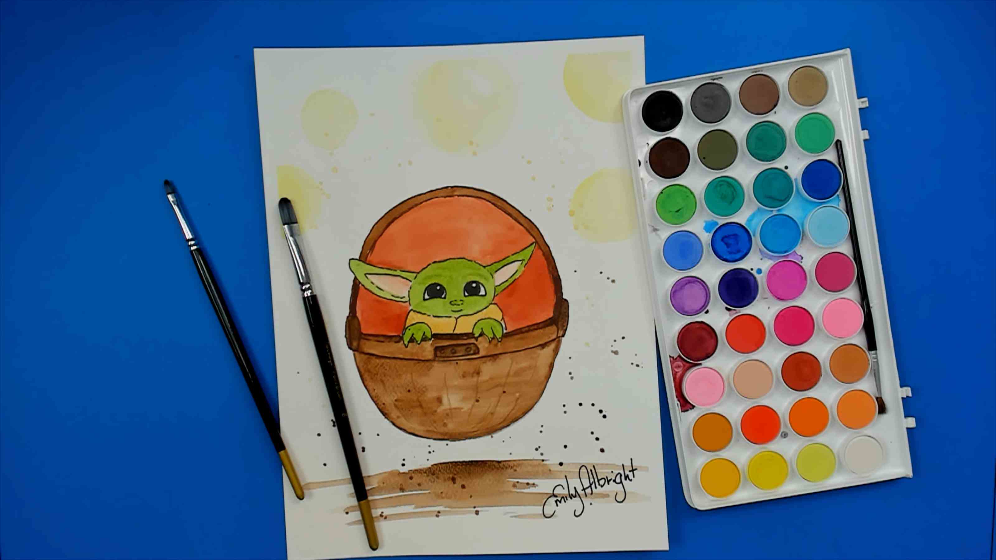 Star Wars Baby Yoda Grogu in his Pod