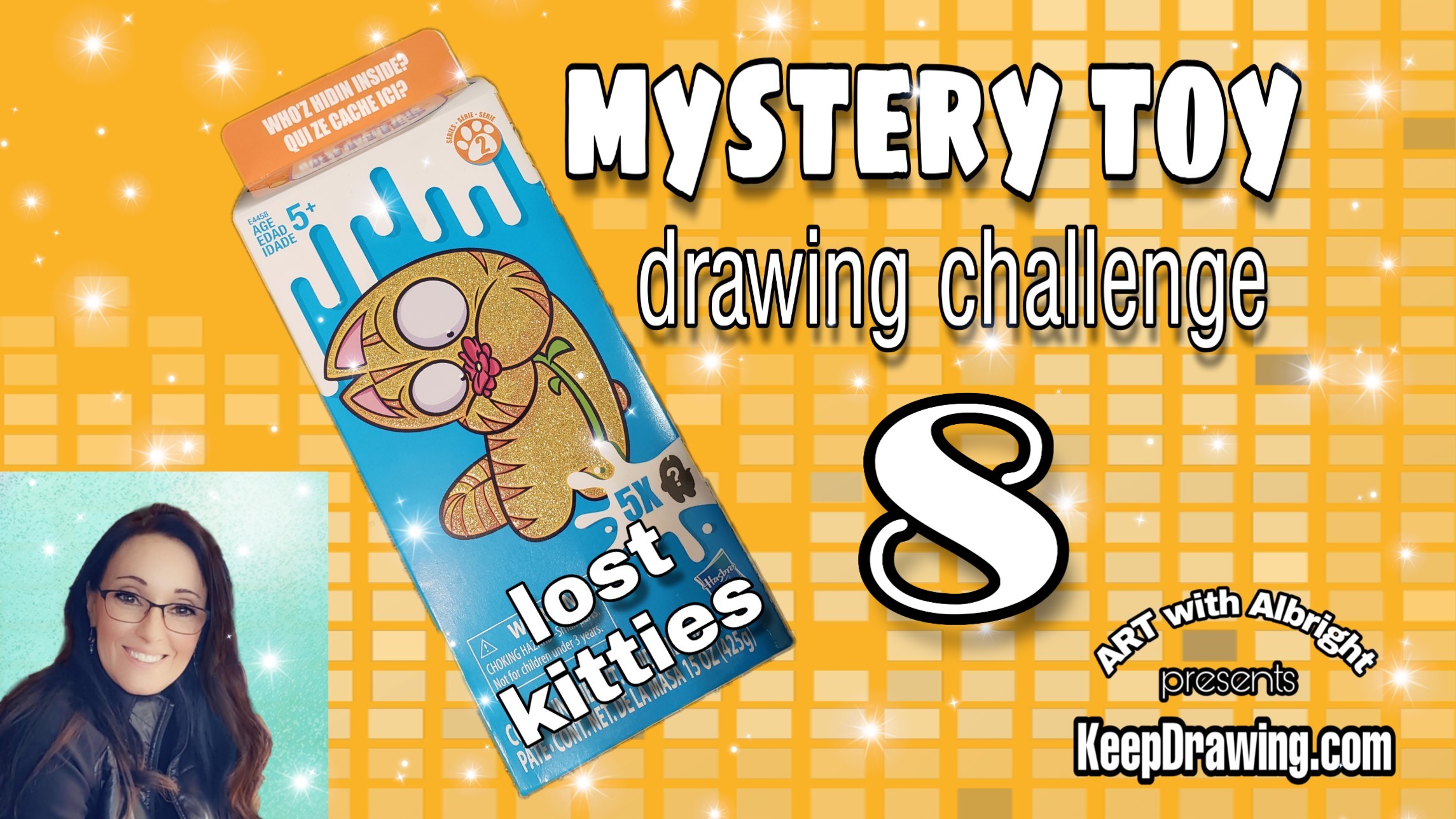 Unwrap the #8 Toy and Draw it