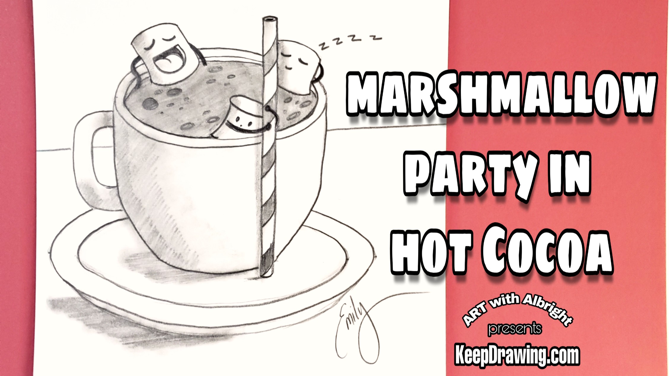 Marshmallow Party in Hot Cocoa
