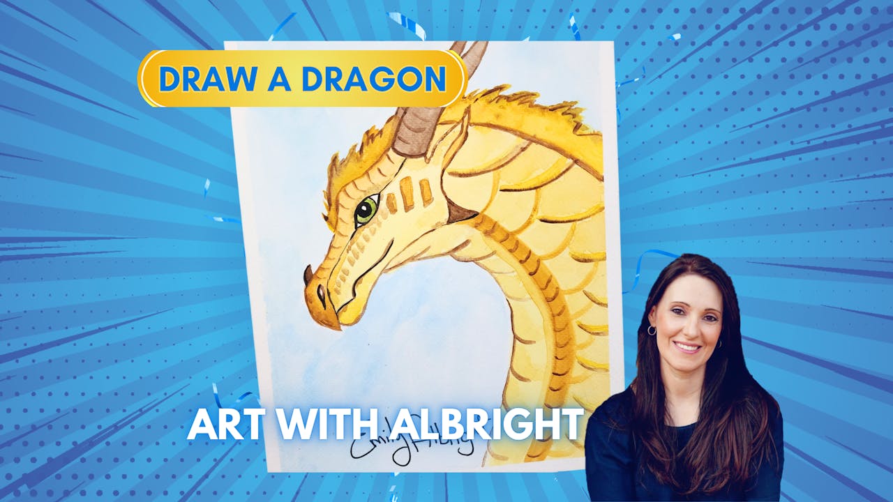 Draw Dragon Sandwing Wings of Fire inspired Sunny