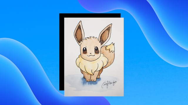 EEVEE Pokemon Series ~ Artist Emily Albright 