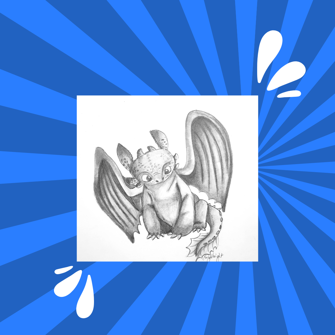 Toothless from How to Train Your Dragon