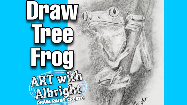 Learn How to DRAW a Tree Frog