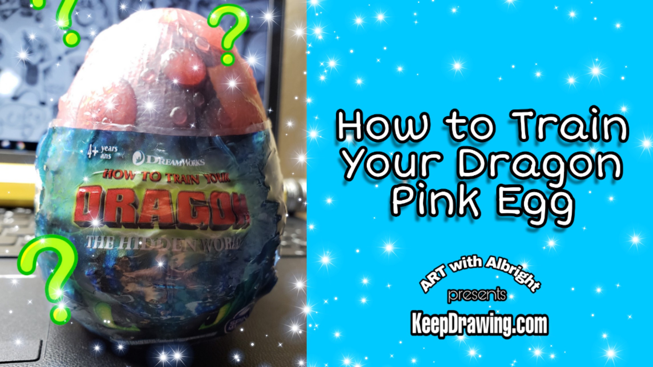 How to Train Your Dragon Pink Egg 