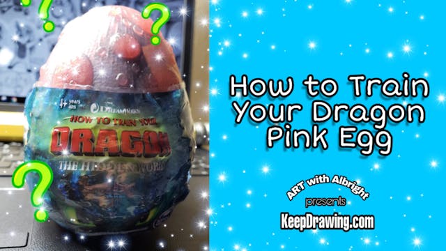 How to Train Your Dragon Pink Egg 