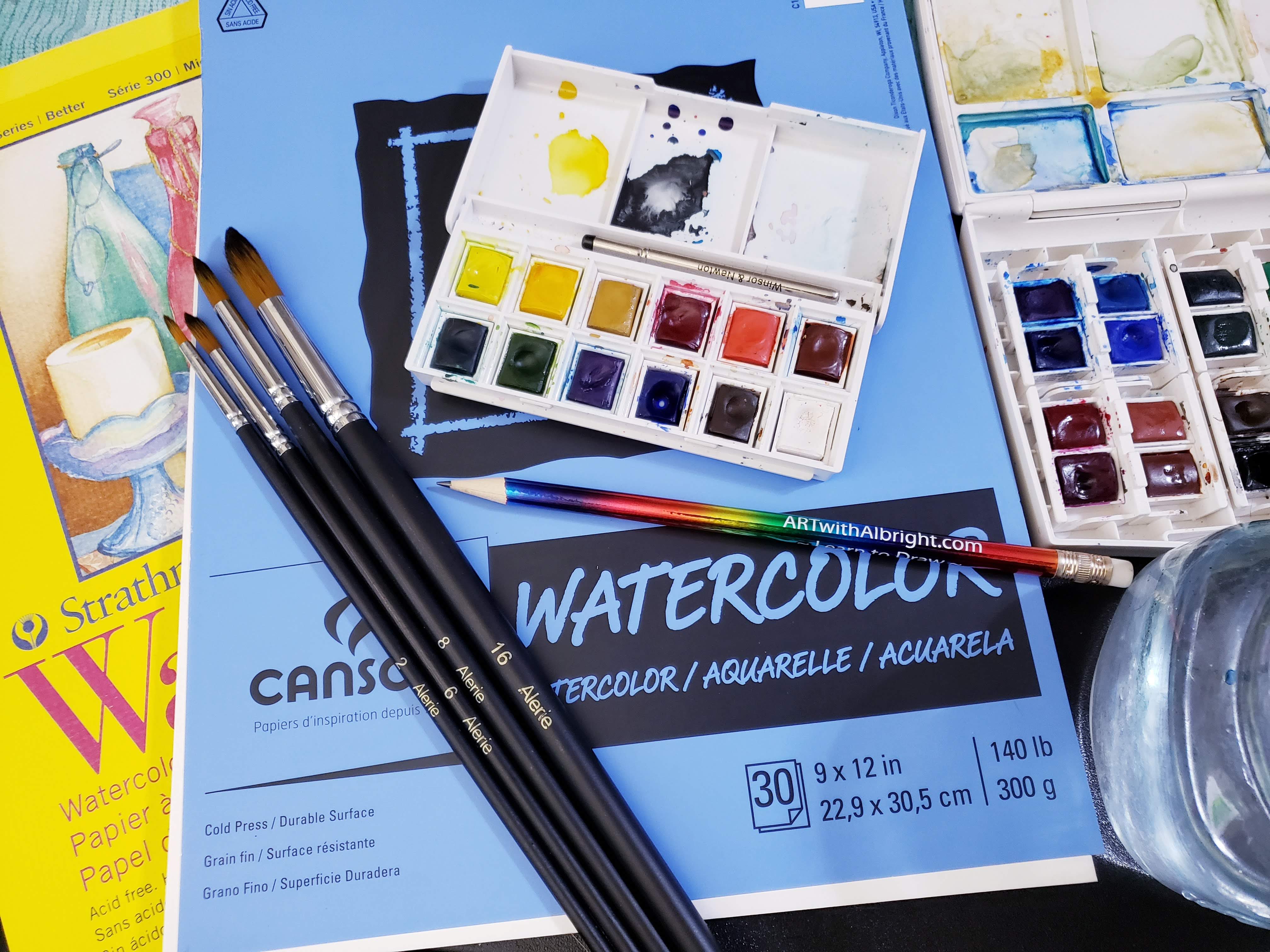Watercolor Painting Class Supplies List