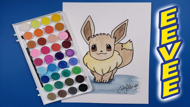 “EEVEE” Pokemon Series - Watercolor