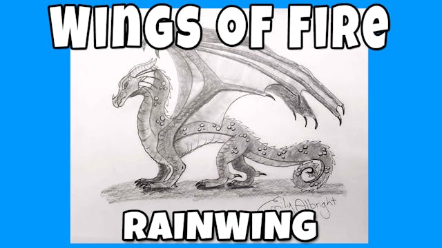 How to Draw RAINWING - Wings of Fire ...