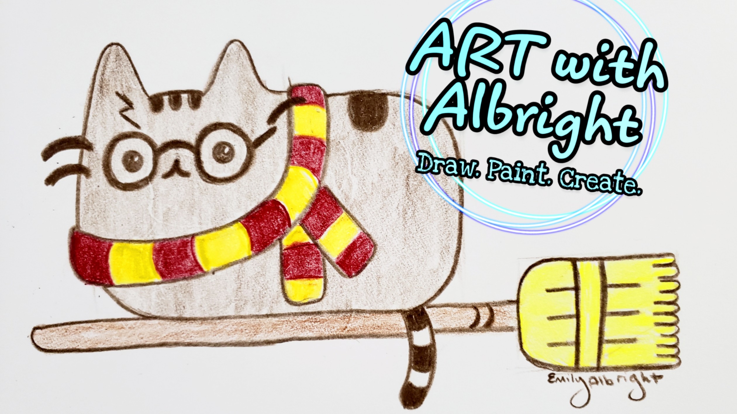 Pusheen Harry Potter