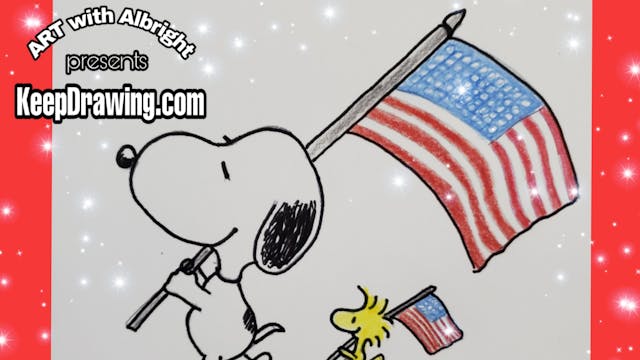 Snoopy and Woodstock on Parade