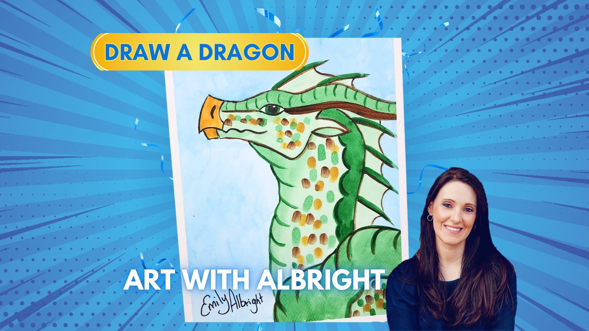 Draw Dragon Leafwing Wings of Fire inspired Sundew