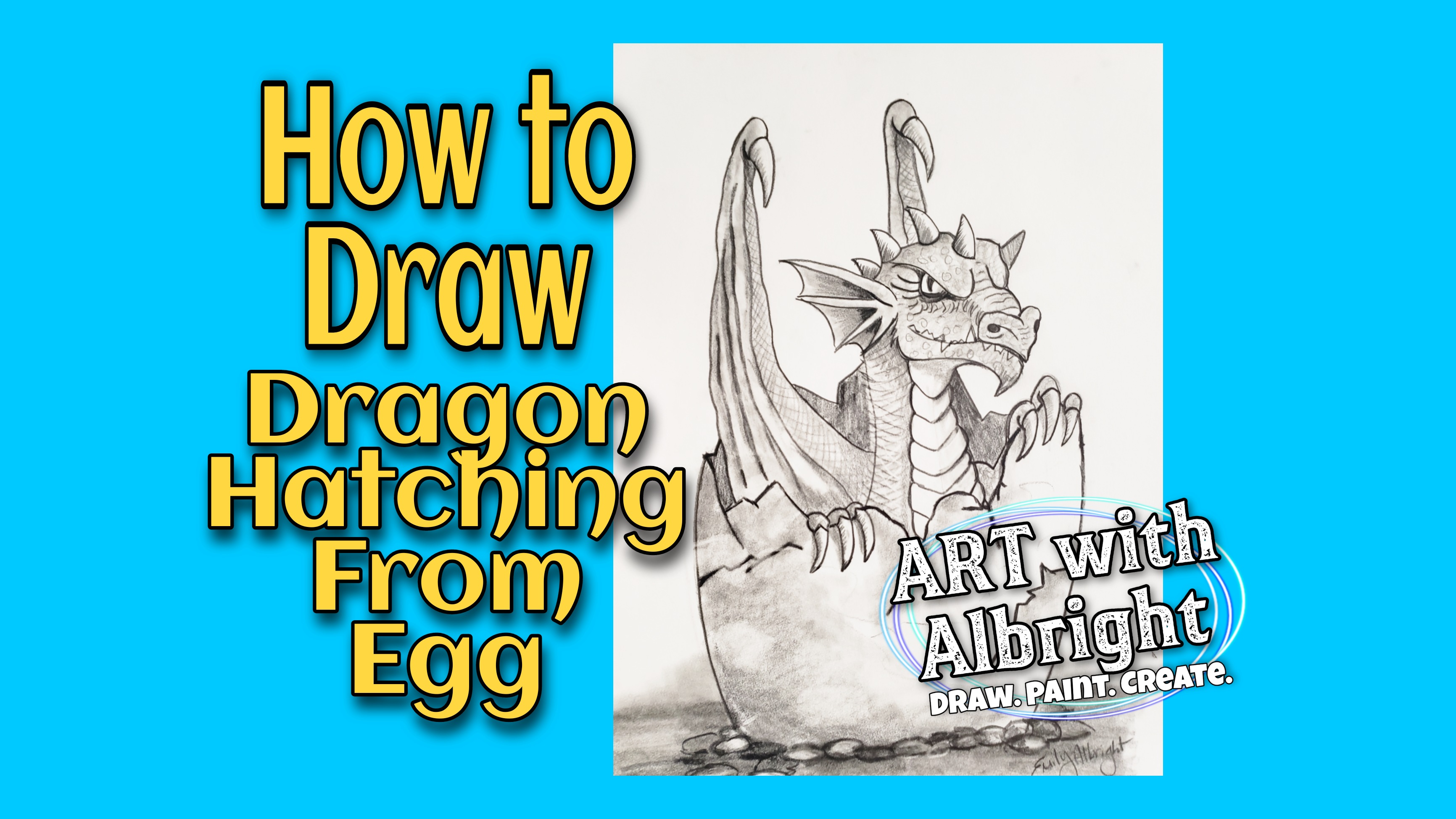 Dragon Baby Hatching From Egg