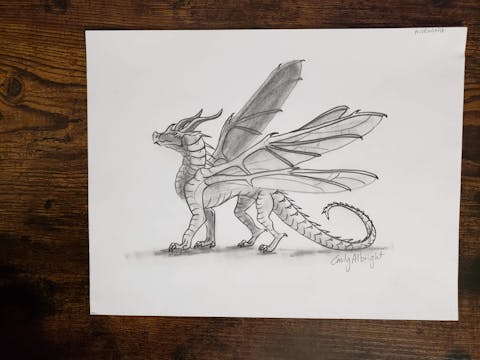 Draw Dragons Inspired by Wings of Fire, Dragon Drawing and Sketching for  Beginners