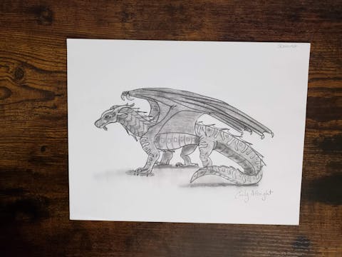 Wings of Fire Seawing Dragon