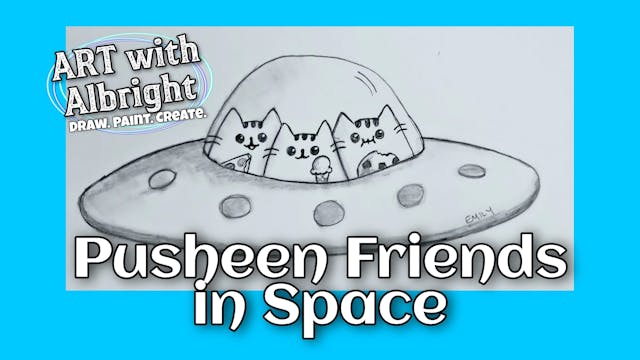 Pusheen in Space ~ Triple Threat Edition