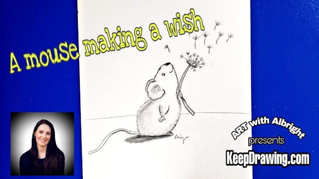 Mouse making a wish