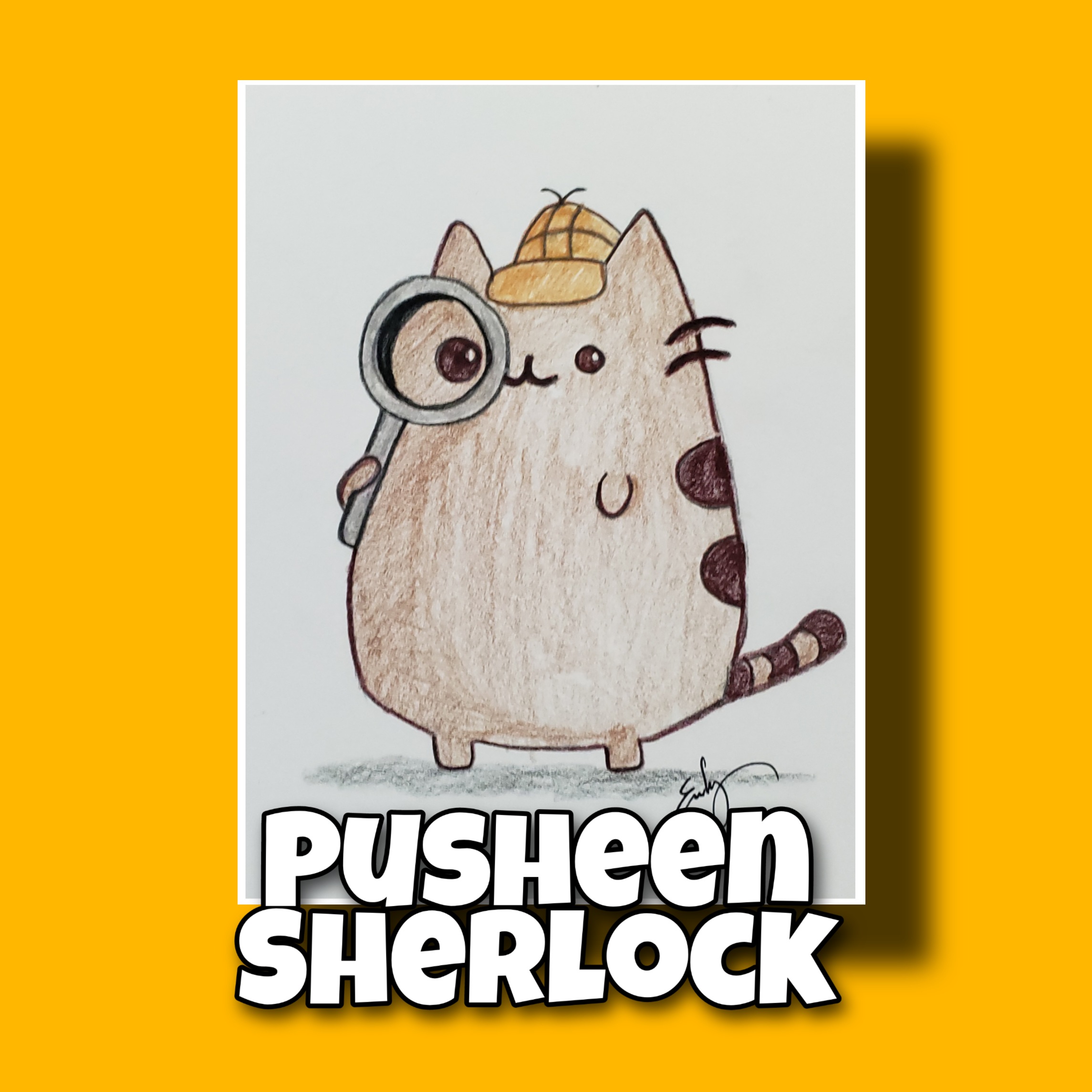 Pusheen Sherlock