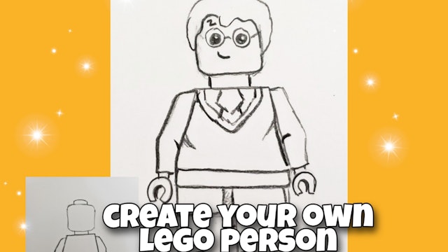 Create your own Lego Person or draw Harry Potter