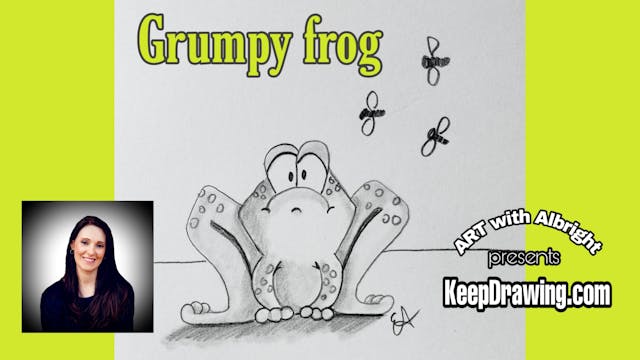 Grumpy Frog