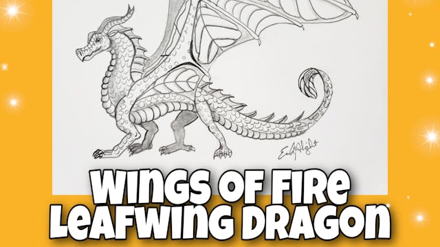 Wings of Fire ~ Leafwing Dragon