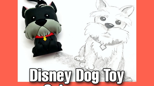 Disney Dog Toy Schnauzer