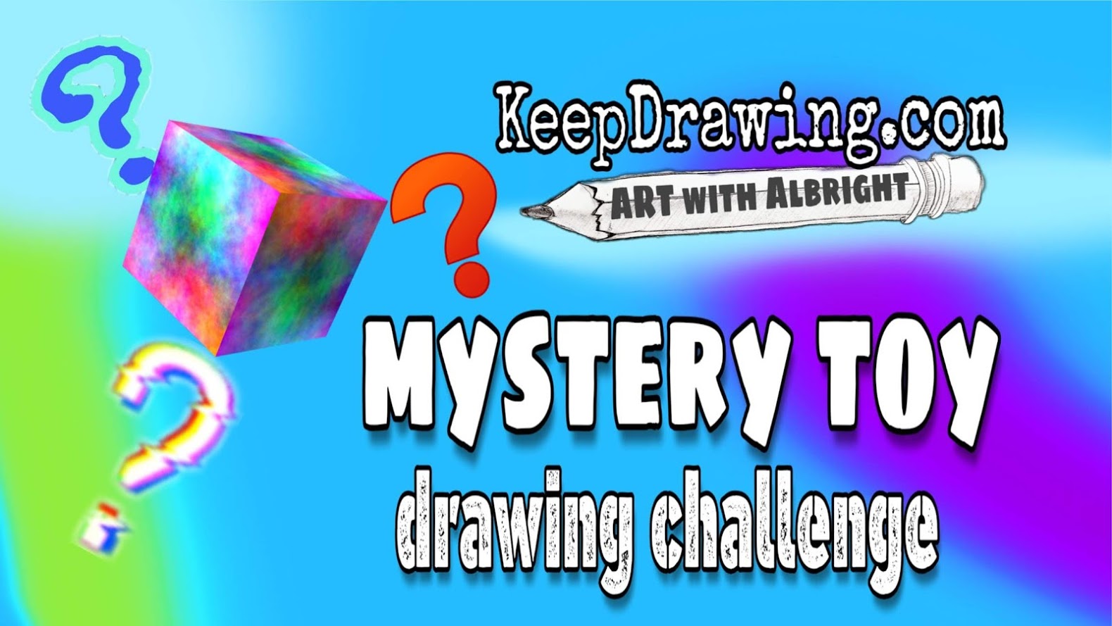 Unwrap the Mystery Toy & Draw It
