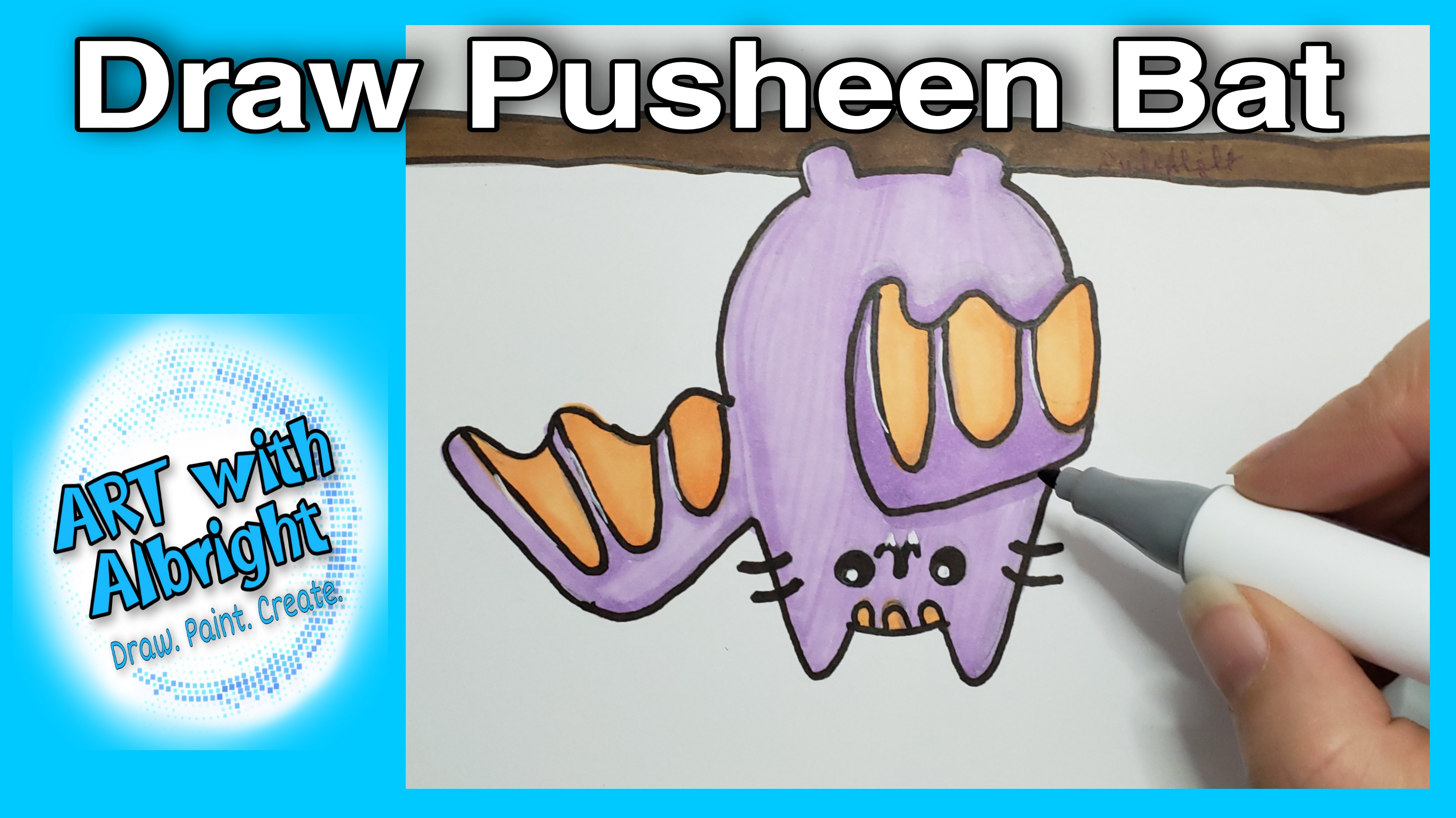 Pusheen the Bat