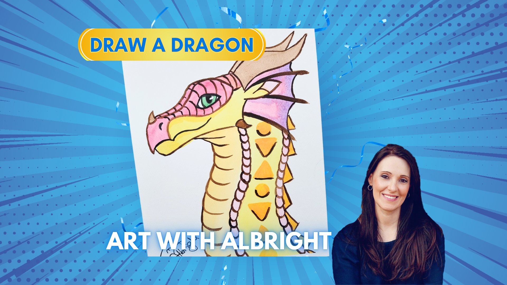 Draw Dragon Rainwing Wings of Fire Kinkajou