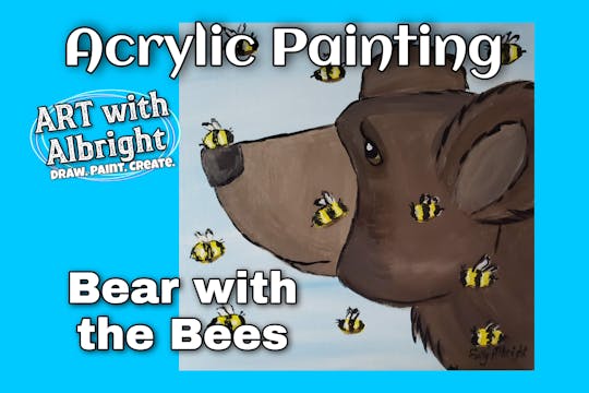Learn how to Acrylic Paint a Bear wit...