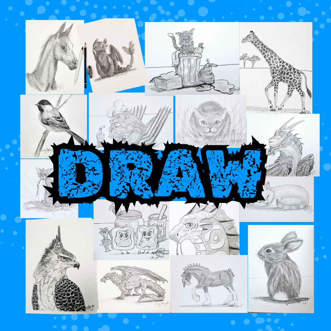 DRAW - ART with Albright lessons on demand!