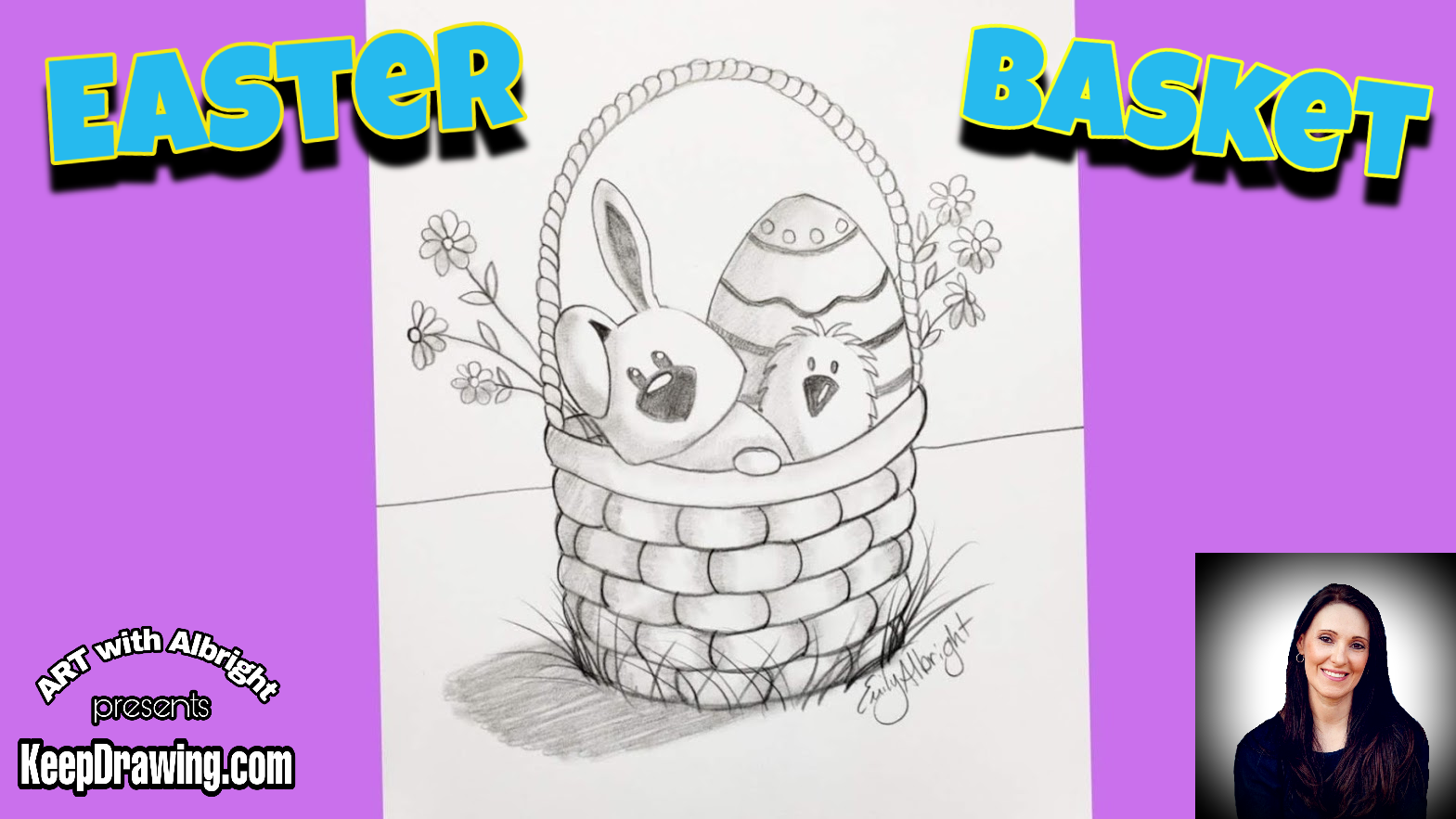 Easter Basket - Bunny & Chick